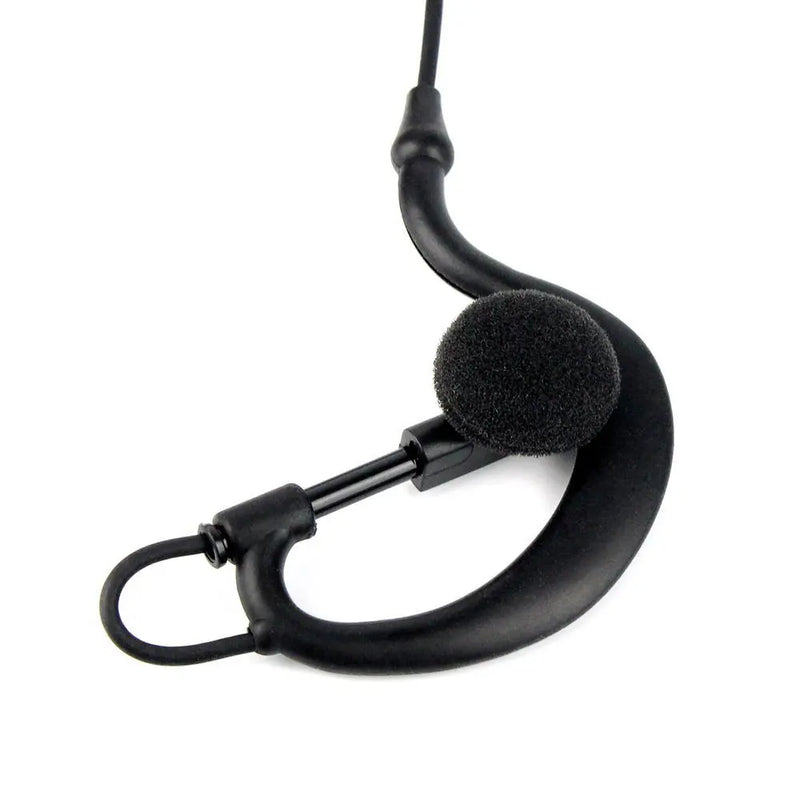 PTT Earpiece Mic Earphone for Airbus EADS Cassidian TH9 THR9i THR9 Ex THR9+ Two-Way Radio Walkie Talkie Headset