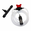 Automatic Fertilizer Kit 1/2'' 3/4" 1"Male Thread Venturi Fertilizer Injector With Flow Control Switch  Filter Hose Pipe Clamp