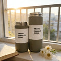 Travel Tumbler Thermos Mug 350/500ML Stainless Steel Double Wall Tea Coffee Vacuum Flask