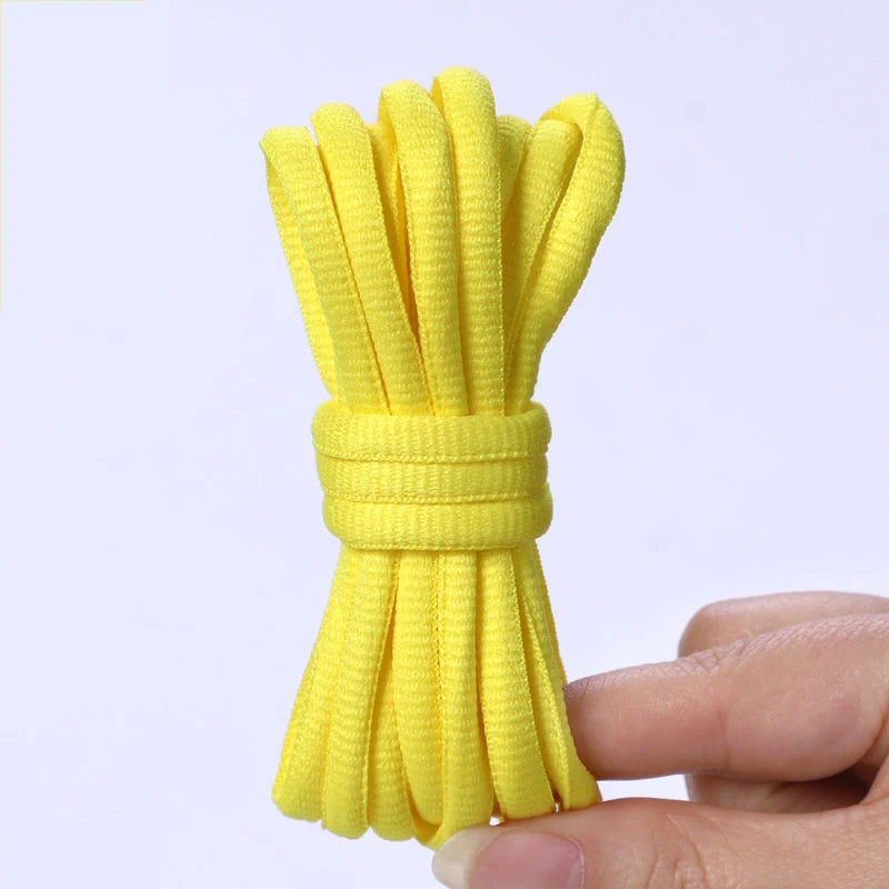 1 Pair Round Shoelaces Fof Basketball Sneakers Shoe Laces Black White Shoelace Universal for Children and Adults 100CM