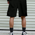Men's Drawstring Waistband Loose Fit Shorts Sweat Long | SAMAG