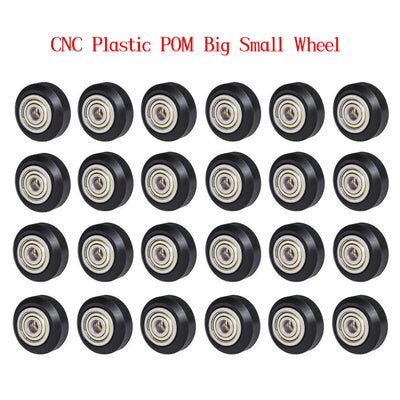 1/5/10/ CNC Plastic POM Big Small Wheel With Bearing | SAMAG