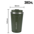 Thermo Cafe Coffee Mug 380/510ML Car Thermos Mug Leak_Proof Travel Thermo Cup for Tea Water Coffee Double Stainless Steel