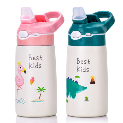 400ML Children Thermos Water Bottle Kids Mug Baby Duck | SAMAG