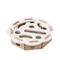 Cat Scratching Posts For Indoor Cat Puzzle Toy Felt Puzzle Box Cat Exercise Toy with Ball Kitten Interactive Indoor Exercise Toy
