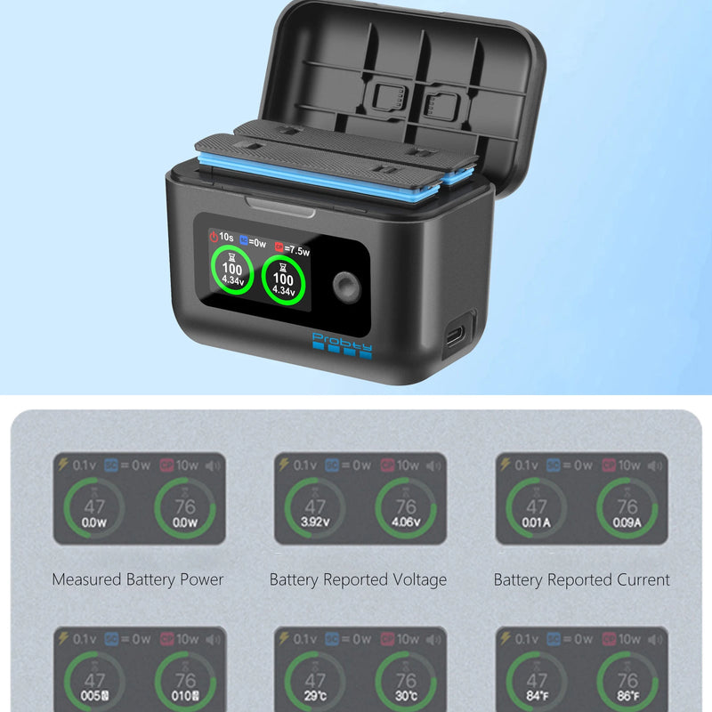 For Insta360 X4 Air Replacement Battery 2100mAh/ Fast Charger box for Insta 360 X4 Air Action Camera Accessories