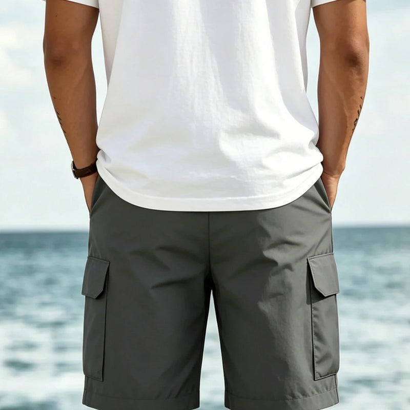 Men's Island Vacation Cargo 5-Inch Shorts with Dual 3D | SAMAG