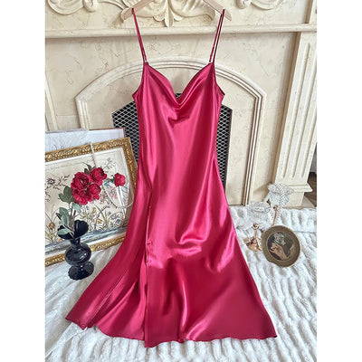 Summer New Chemise Nightgown Sexy Backless Spaghetti | SAMAG