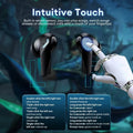 Choice Lenovo XT53 Earphone Wireless Bluetooth 5.4 Headphones Low Latency Gaming Headset Noise Reduction LED Display Earbuds New