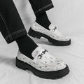 Hot selling thick soled men's shoes Trendy brand designer style Outdoor fashion street walking Daily Young Work Shoes 38-46