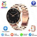 2026 New Smartwatch Women AMOLED HD Screen Always On Display Bluetooth Call IP68 Waterproof GPS Smart Men Watch For Android ios