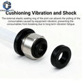 For Lab X1 P1P P1S A1 3D Printer PTFE Tube Hall Switch Pneumatic Connector Filament Extruder 3D Printer Parts Pneumatic Fitting