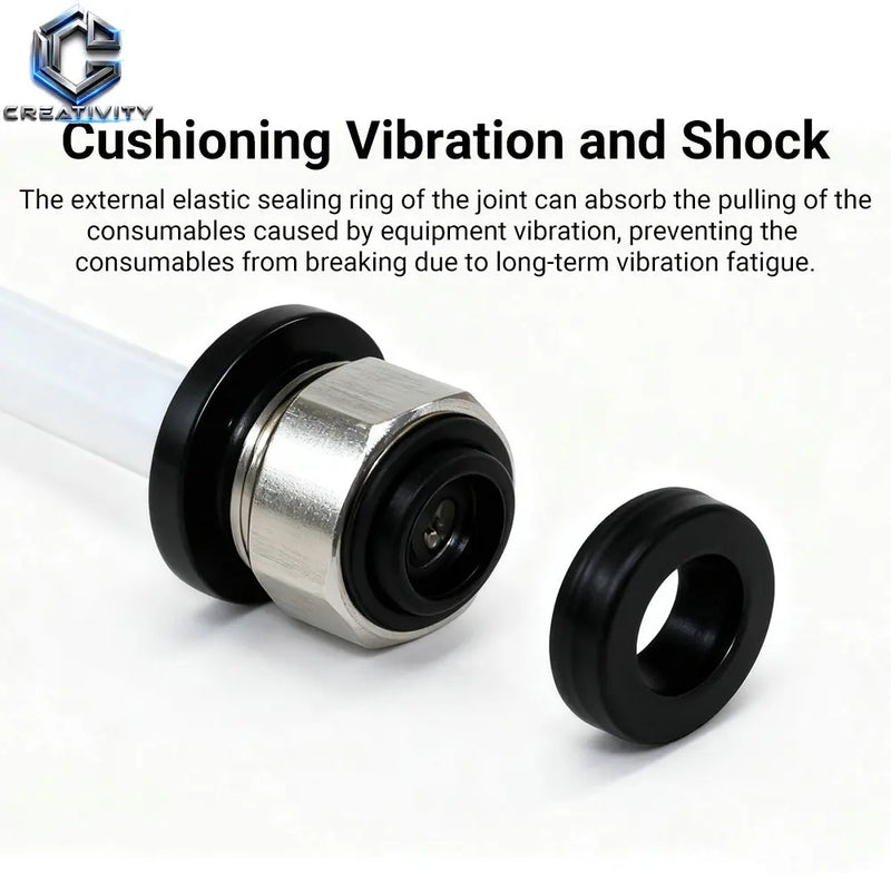 For Lab X1 P1P P1S A1 3D Printer PTFE Tube Hall Switch Pneumatic Connector Filament Extruder 3D Printer Parts Pneumatic Fitting