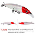 Bait Minnow 7g 14g 40g Luminous Bionic Fake Plastic Hard | SAMAG