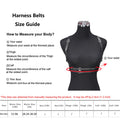 Women Fashion Belt Street Style Punk Decorative Waistband Adjustable Suspender Corset Harness Gothic - Visuel 5 | SAMAG