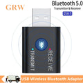 USB Bluetooth 5.0 Adapter 2 in 1 Transmitter Receiver Audio Dongle Wireless for Computer Laptop | SAMAG