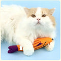 Realistic Fish Design Cat Toy, Sound-Producing Pet Toy, Soft And Durable, Indoor Interactive Kicking Toy For Cats, Cat Supplies