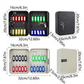 20 Key Hooks Combination Cabinet Wall Mounted Key/Code Lock Locking Organizer Easy Installation Space Saving | SAMAG