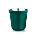 Double Wall Insulated Stainless Steel Espresso Cup Capsule Coffee Mug Metal Drinking Demitasse Cup For Home Indoor or Outdoor