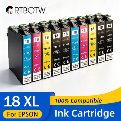 18XL T1811 Ink Cartridge For Epson T18 XL T18XL 1811-1814 | SAMAG