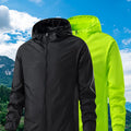 JNLN Men Women Hiking Jackets Waterproof Sun Protective Windbreaker Unisex Camping Climbing Outdoor Rain Coat Portable Clothes