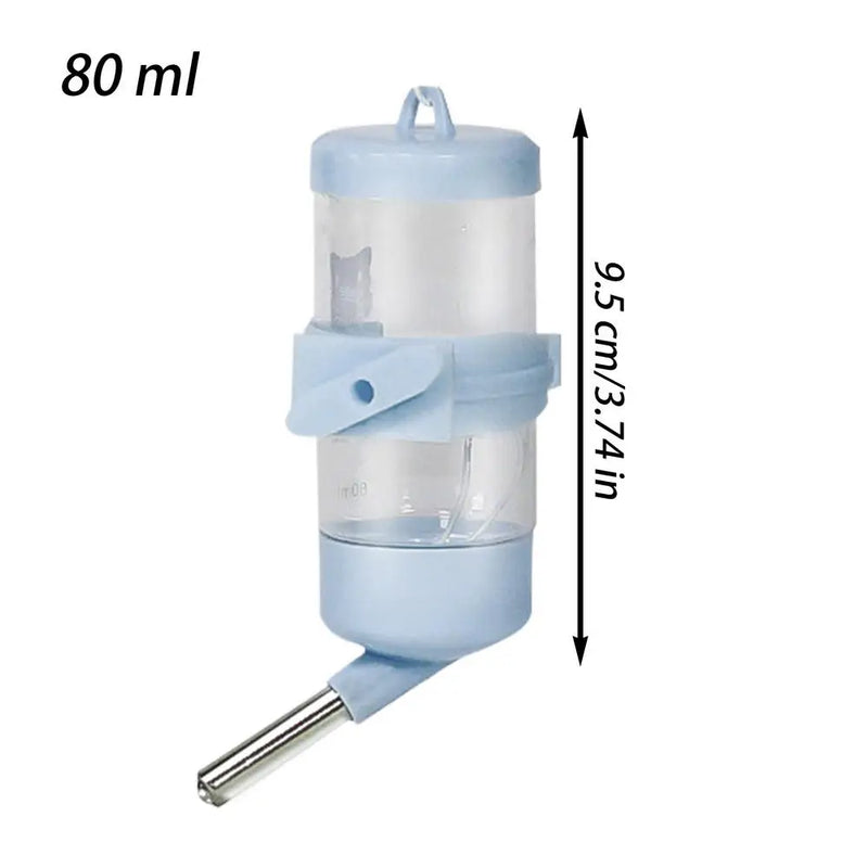Water Bottle for Hamster Ferrets Water Dispenser No Drip Drinker Small Accessories for Cage Gerbil Dwarf Hamster Hedgehog Pet