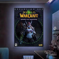 Poster High Quality Print Waterproof Wall Art Sticker For Bar Living Room Decor Gift World Of Warcraft Hot Video Game