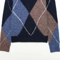 Women Fashion Argyle Sweater Women Female Lazy Style Pullover Female Spring Casual Long Sleeve Diamond Pattern Knit Sweater