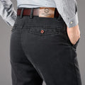 Spring Autumn Men's Classic Business Jeans Straight | SAMAG