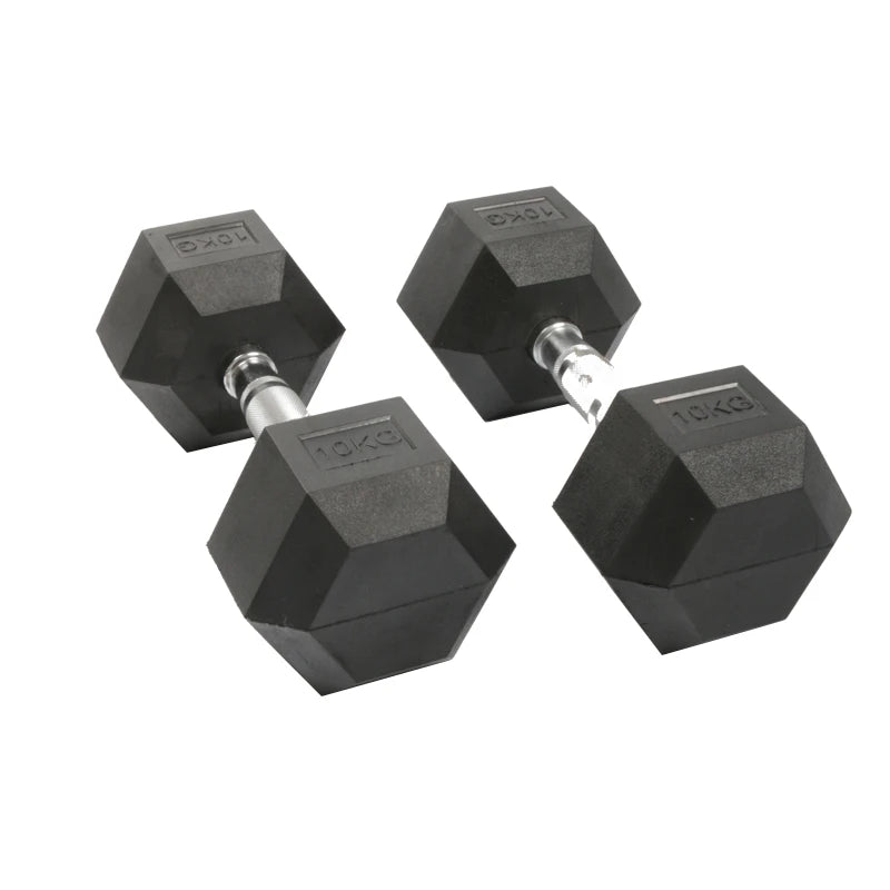 High-quality Weight Training Hexagonal Rubber Coated | SAMAG