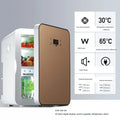 Household 220v 25L Mini Small Refrigerator Small Home Dormitory Car Home Dual-use Student Car System Refrigeration Single Use