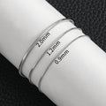 Hip Hop Stainless Steel Snake Bone Chain Bracelet Men Jewelry Trend Basic Chain Bracelet For Women Fashion Party Bracelet