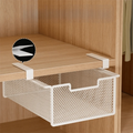 Large Capacity Underwear Storage Basket Pure Color Under Shelf Wardrobe Organizer Design Cabinet Hanging - View 5 | SAMAG