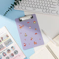 1pc Christmas Themed A5 Folder & Clipboard ,  Portable Binder for School, Office, Holiday Meetings, Festive Loose-Leaf Binder