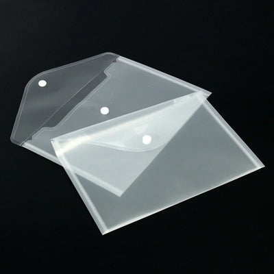 A5 Folder Bag Transparent Plastic Water Resistant File | SAMAG