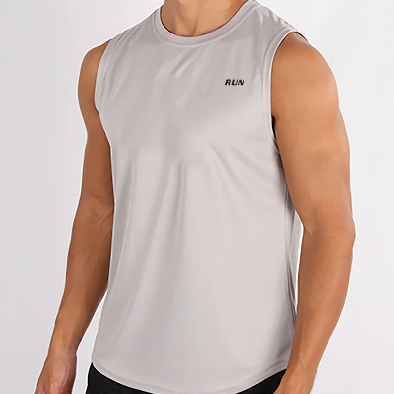 Men's Summer Fitness Vests, Fitness Training Clothes, Speed Fitness, Loose Sleeveless Shirts, Men's Fashion Basketball Vests