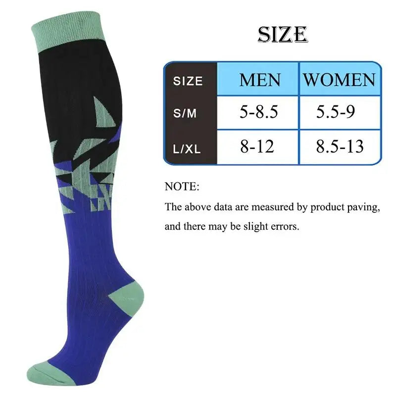 HUAYASX Compression Stockings Unisex Sport Leg Pressure | SAMAG