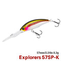 TSURINOYA 57SP Deep Dive Suspending Minnow SHAD Fishing | SAMAG