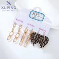 Xuping Jewelry Fashion Hot Sale Trendy Huggies Earring with Synthetic Cubic Zirconia for Girl Gifts 20160
