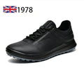 Genuine Leather Men Skateboarding Shoes Flat Black Casual Shoes Lightweight Sneakers Breathable Sports Shoes Zapatillas Hombre