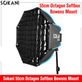 Sokani SBOX-O55 55cm Octagon Softbox Bowens Mount for Sokani X100 X60 Mini COLBOR CL60 Aputure 60X 200X Godox LED Video Light