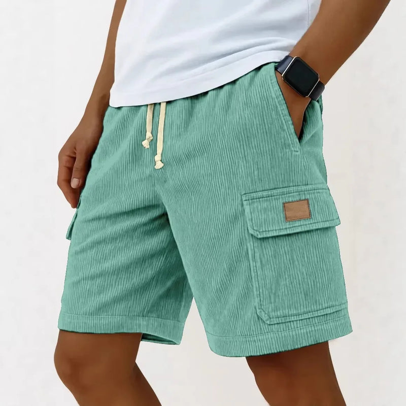 Summer New Men's Corduroy Shorts Fashion American Style | SAMAG