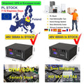 48V 400Ah LiFePO4 Battery Pack 20Kwh 6000+ Cycles 51.2V 100Ah 120Ah 150Ah 200Ah 300Ah Lithium Solar Energy Storage AKKU EU STOCK