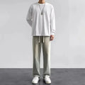 Trendy Men's American High Street Faded Jeans Summer Thin | SAMAG