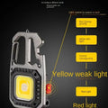 1-5PCS Mini 1500LM LED Flashlight Work Light Portable Pocket Flashlight Keychains Torch USB Rechargeable For Outdoor Camping