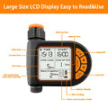 20M Smart Garden Timer Irrigation Set IPX5 Waterproof LCD Automatic Watering Controller Set With Rain Sensor for Farms