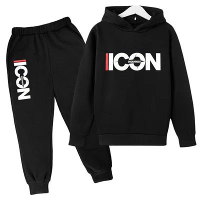 Children's Hooded Sweatshirt with Letters - 3 - 13 Years | SAMAG