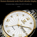 OLEVS Watch for Men 100% Original Automatic Mechanical Man Watches Steel Strap Waterproof Wristwatches Men's Luxury Brand Watch