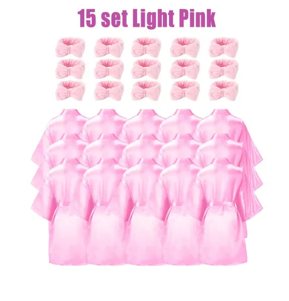 6-18Set Spa Party Robes for Girls Gowns for Supplies | SAMAG