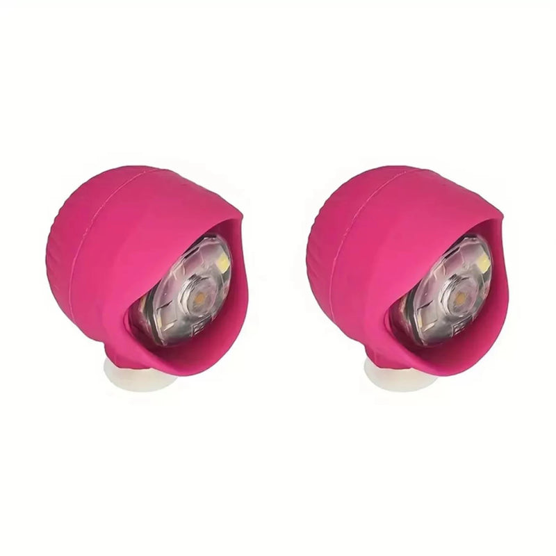 2pcs Shoe Lights, Waterproof Shoe Charms Accessories for Crocs, 3 Light Modes for Camping Dog Walking, for Adult Kid Gift